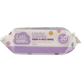 Gentle, hypoallergenic baby wipes for hands and face, perfect for sensitive skin and quick cleanups.