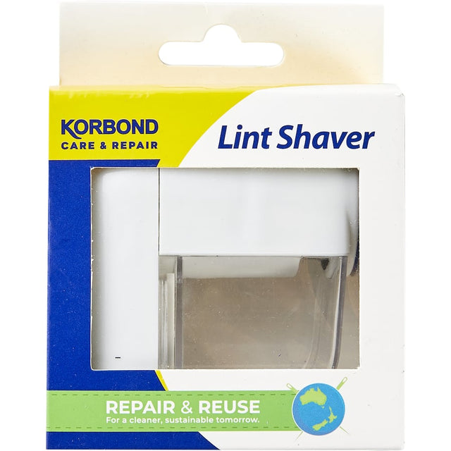 Korbond Lint Shaver: Compact fabric care tool for removing lint and fuzz, ideal for all fabrics to keep clothes looking fresh.