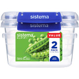 Sistema Klip It Plus Container Lunch 1.15l 2pack
