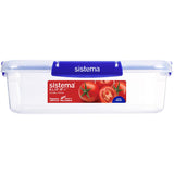 Sistema Klip It Plus Container Rectangle with leak-proof seal and easy-locking clips for optimal food storage and organization.