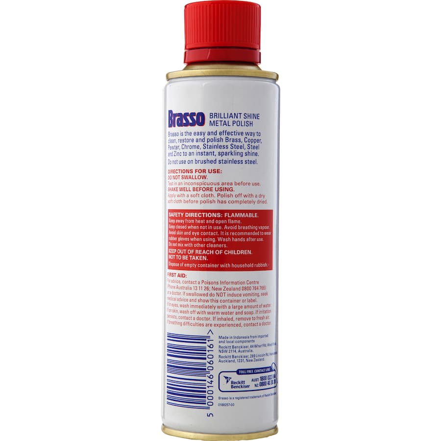 Brasso Metal Polish Cleaner  250mL