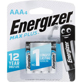 Energizer Max Plus Aaa Battery  4pack