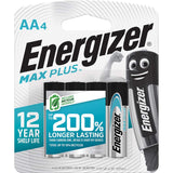 Energizer Max Plus Aa Battery  4pack