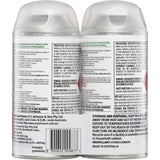 Automatic insect spray refill featuring natural pyrethrins, continuous 12/24-hour protection for various pests.