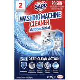 Sard Washing Machine Cleaner: Antibacterial disinfectant for deep cleaning, removes limescale, dirt, and odors from machines.