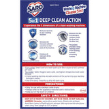 Sard Washing Machine Cleaner: Antibacterial disinfectant that removes bacteria, limescale, dirt, and odors for a hygienic clean.