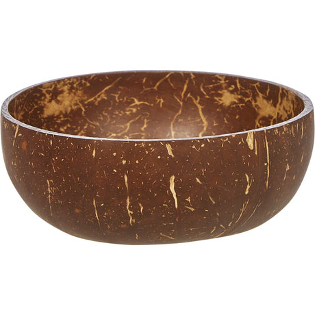 Handcrafted eco-friendly coconut bowl perfect for serving smoothies, salads, and adding a tropical touch to your meals.