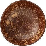 Artisanal Food Guru Coconut Bowl made from natural coconut shells, perfect for serving smoothie bowls and salads.