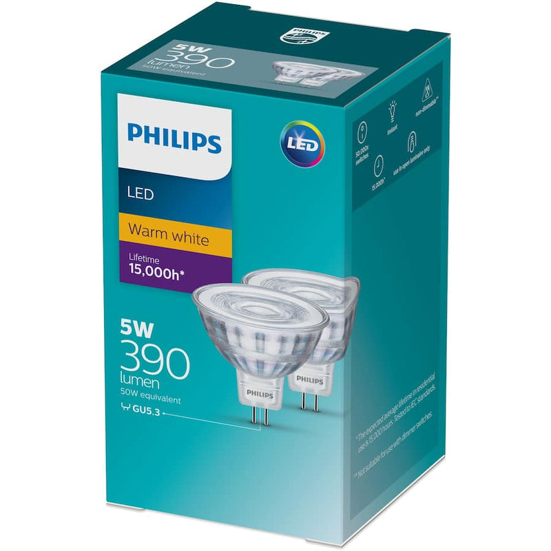 Philips Down Light Bulb Led 5w 390 Lumen Warm White