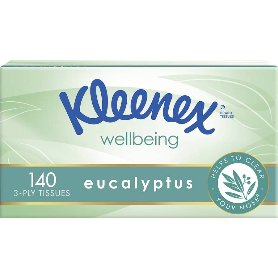 Kleenex Tissues Eucalyptus Box 140pack