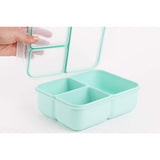 Decor Go Bento Lunch Box Triple Split with a triple compartment design, perfect for organizing meals without waste.