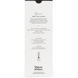 Luxurious Maison & Muse diffuser with Sweet Pea & Peony scent, designed for 55 days of lasting fragrance in a stylish glass decanter.