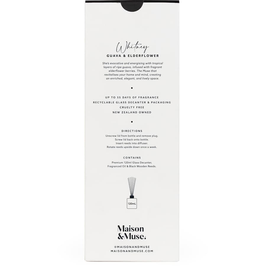 Maison & Muse Diffuser Guava & Elderflower 120mL
