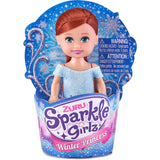 Sparkle Girlz Doll Cupcake Winter Princess in a glittery winter gown with cupcake accessory, perfect for imaginative play.