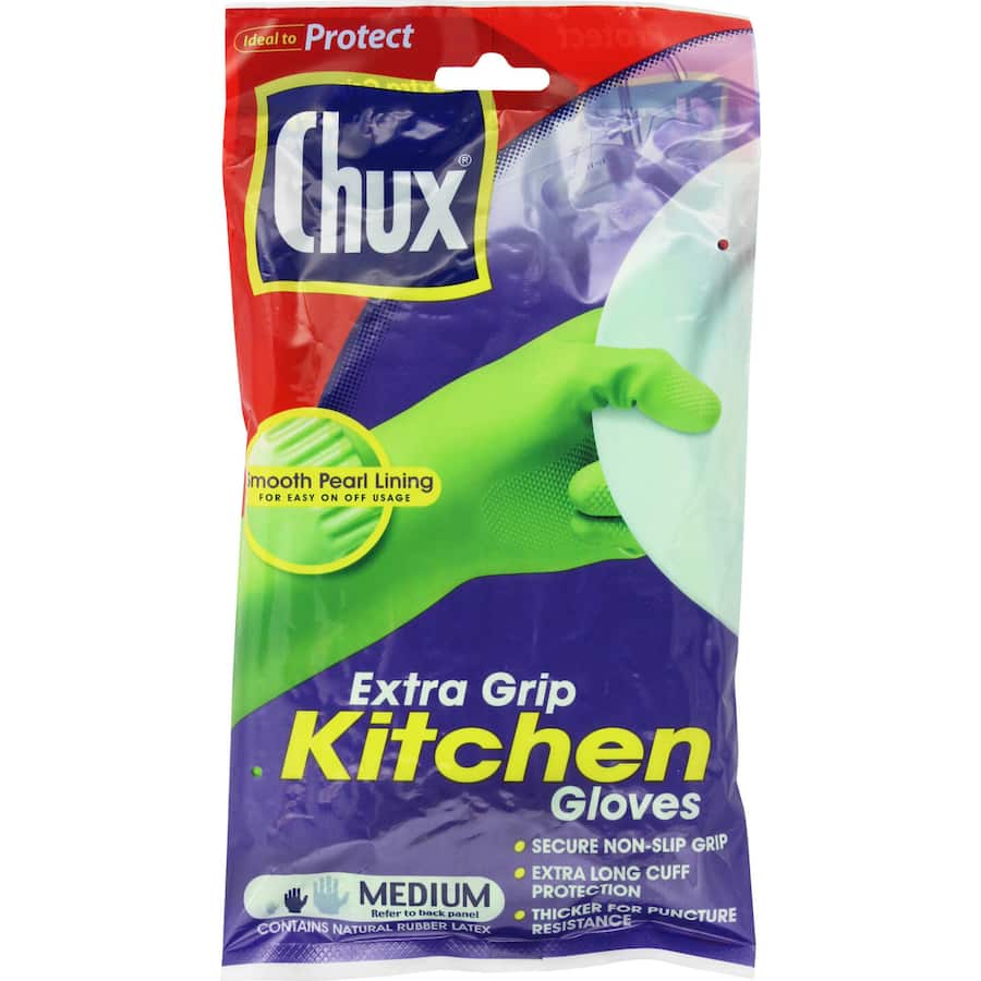 Chux Gloves Extra Grip Medium