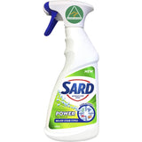 Sard Power Stain Remover Spray effectively eliminates tough stains from fabrics while being safe for both whites and colors.