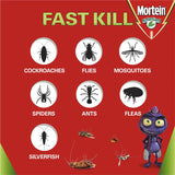 Mortein Naturgard Flying Insect Killer with eucalyptus scent effectively targets flying pests with a natural plant-based formula.