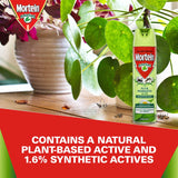 Mortein Naturgard Flying Insect Killer with eucalyptus scent effectively controls flying pests using natural plant-based ingredients.