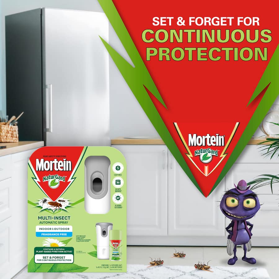 Mortein Naturgard Automatic Insect Control Indoor & Outdoor System Primary 152g