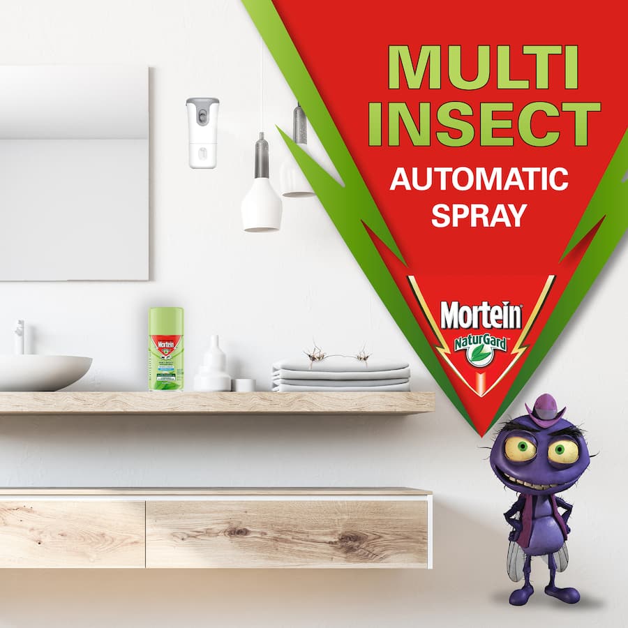 Mortein Naturgard Automatic Insect Control Indoor & Outdoor System Primary 152g