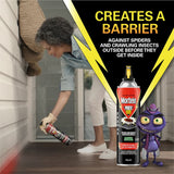 Mortein Powerguard outdoor insect control spray, effective against crawling pests for up to 9 months on non-porous surfaces.