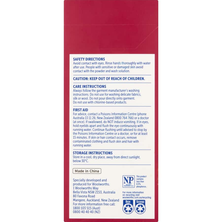 Clean Laundry Powder Tropical Bloom 2kg