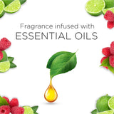 Air Wick Odour Neutralising Spray in Cool Raspberries & Lime freshens and neutralizes odors with fruity scents for a vibrant home.