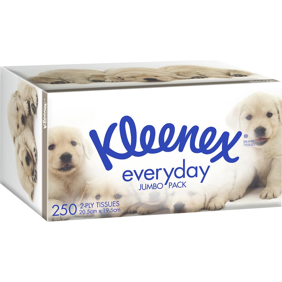 Kleenex Tissues White Box 250pack