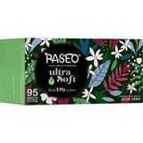 Paseo Ultra Soft Aloe Vera Facial Tissues in a stylish box, featuring 3-ply softness and soothing aloe vera for ultimate comfort.