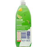 Ajax Floor Cleaner with Baking Soda in a recycled bottle, ideal for stone surfaces, effectively removes grease and grime.