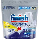 Finish Dishwasher Tablets Ultimate All In 1 Lemon Sparkle 36pack