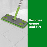 Dettol Floor Cleaning System & Wipes offer antibacterial cleaning for hard surfaces, ensuring a hygienic home with a fresh scent.