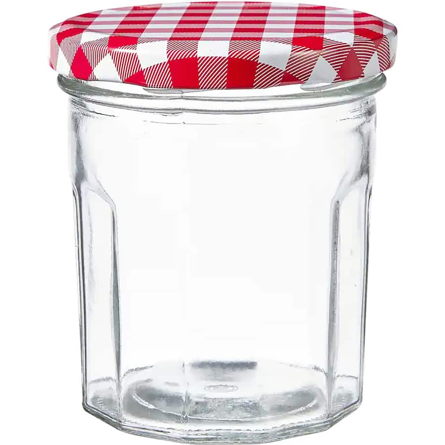 Kates Kitchen Glass Jam Jar 250ml