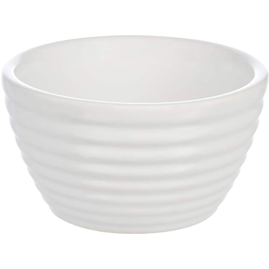 Ceramic Food Guru Ramekin 7cm, perfect for baking and serving individual portions like soufflés and crèmes brûlées.