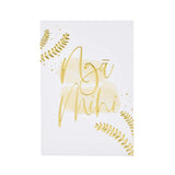 Elegant Nga Mihi Greeting Card perfect for heartfelt messages on special occasions, crafted for lasting keepsakes.