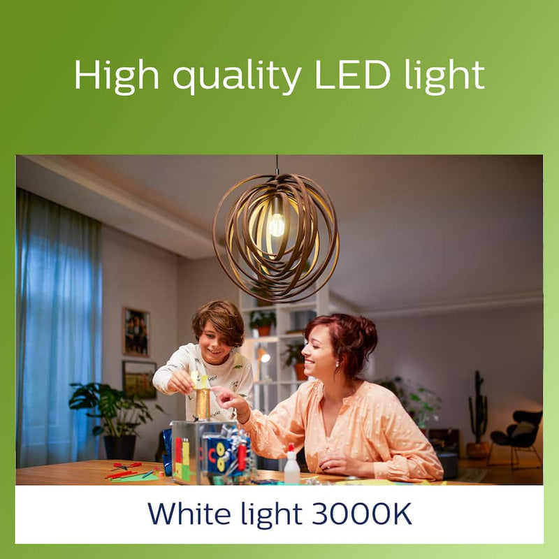 Philips Led Light Bulb 4w A60 Es Warm White