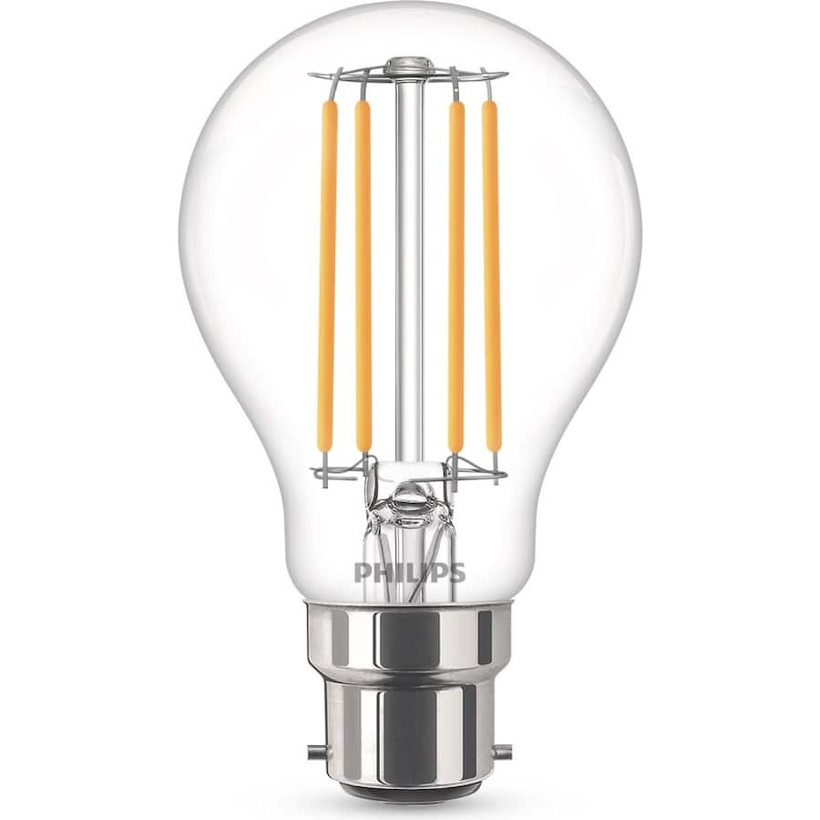 Philips Led Ultra Light Bulb 4w A60 Bc Warm White