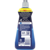 Finish Dishwasher Rinse Aid Regular enhances drying and shine for hassle-free, spotless dishwashing results.