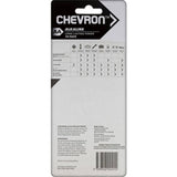 Chevron Alkaline AA Batteries pack of 10, offering long-lasting energy for toys, remotes, and assorted devices.