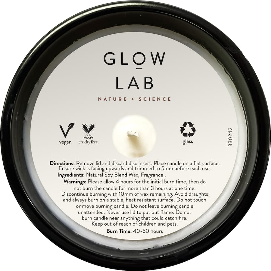 Glow Lab Scented Candle Vanilla & Forest Berry 270g