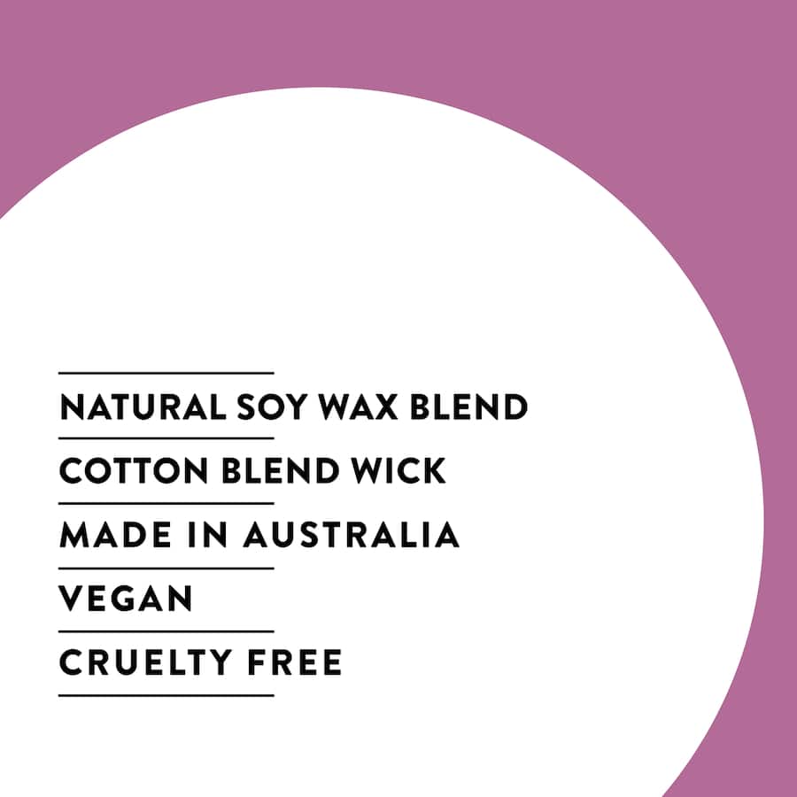 Glow Lab Scented Candle Vanilla & Forest Berry 270g