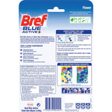 Bref Blue Active Toilet Flush featuring Odour Stop Technology, providing floral scent and visible blue freshness between flushes.