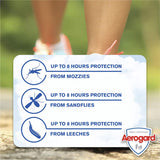 Aerogard Insect Repellent Tropical Strength Spray protects against insects for up to 6 hours, ideal for outdoor adventures.