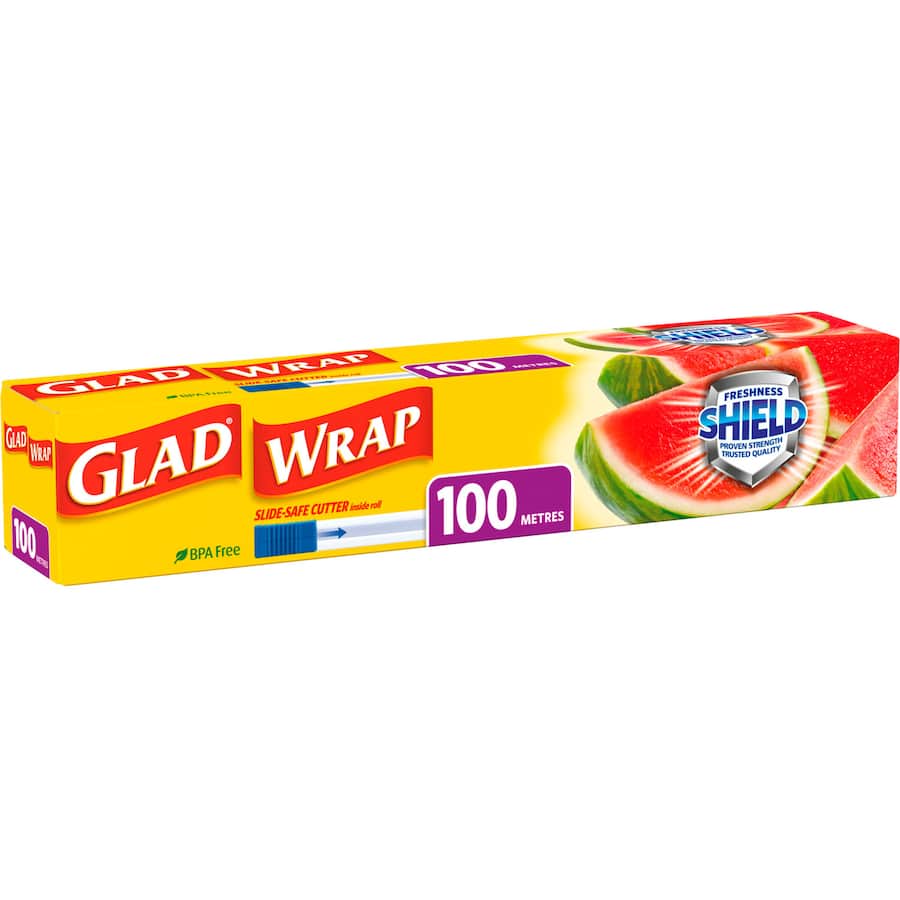 Glad Plastic Wrap Cling Box 100m