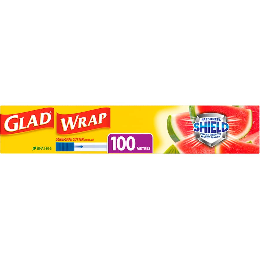 Glad Plastic Wrap Cling Box 100m
