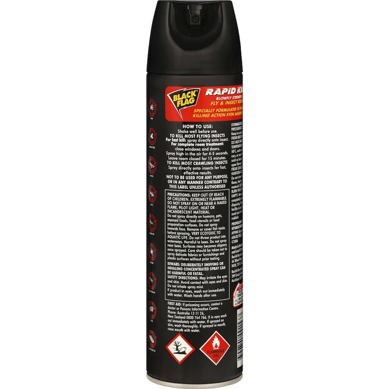 Black Flag Fly Spray Rapid Kill Value Pack