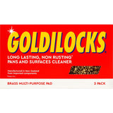 Goldilocks Non-Rusting Scourer Twin Pack for versatile cleaning, ideal for cookware and creative uses around the home.