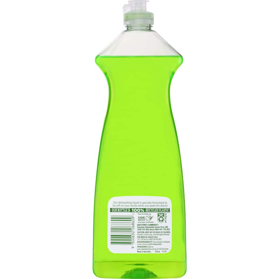 Palmolive Dishwash Liquid Lemon Lime 750mL