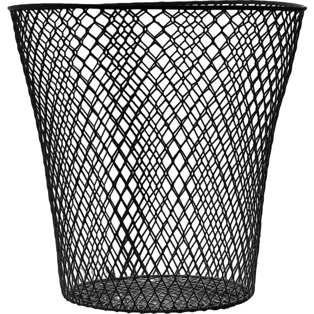 Stylish metal wire kitchen bin offering ventilation, lightweight design, and eco-friendly waste management for indoor and outdoor use.