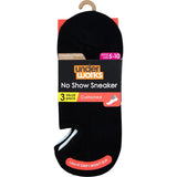 No-show cushioned socks for women size 5-10, offering comfort, support, and a secure fit for stylish, all-day wear.